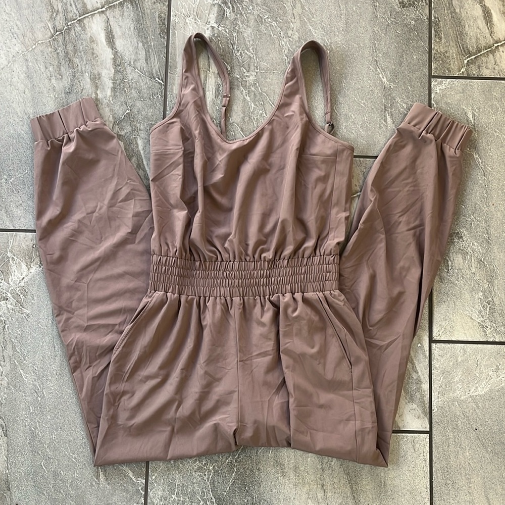 Women's Mauve Jumpsuit